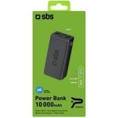 Compact SBS 18 Watt Powerbank - 10.000 mAh