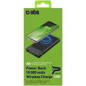 Wireless SBS 10.000 mAh Powerbank Extra Slim - 10 Watt